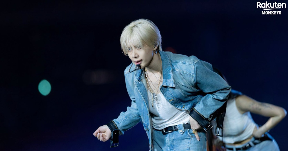 南韓男團SHINee成員泰民擔任樂天桃猿年度指標活動「辣年糕趴」的壓軸嘉賓。（圖／樂天桃猿提供）