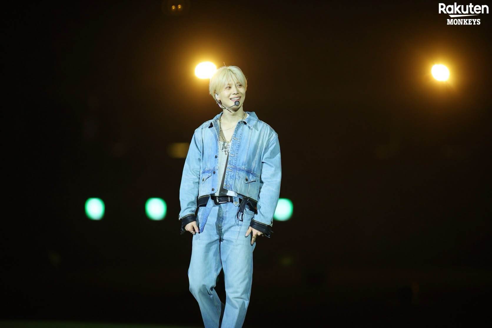 南韓男團SHINee成員泰民擔任樂天桃猿年度指標活動「辣年糕趴」的壓軸嘉賓，驚喜預告將來台舉辦專場。（圖／樂天桃猿提供）