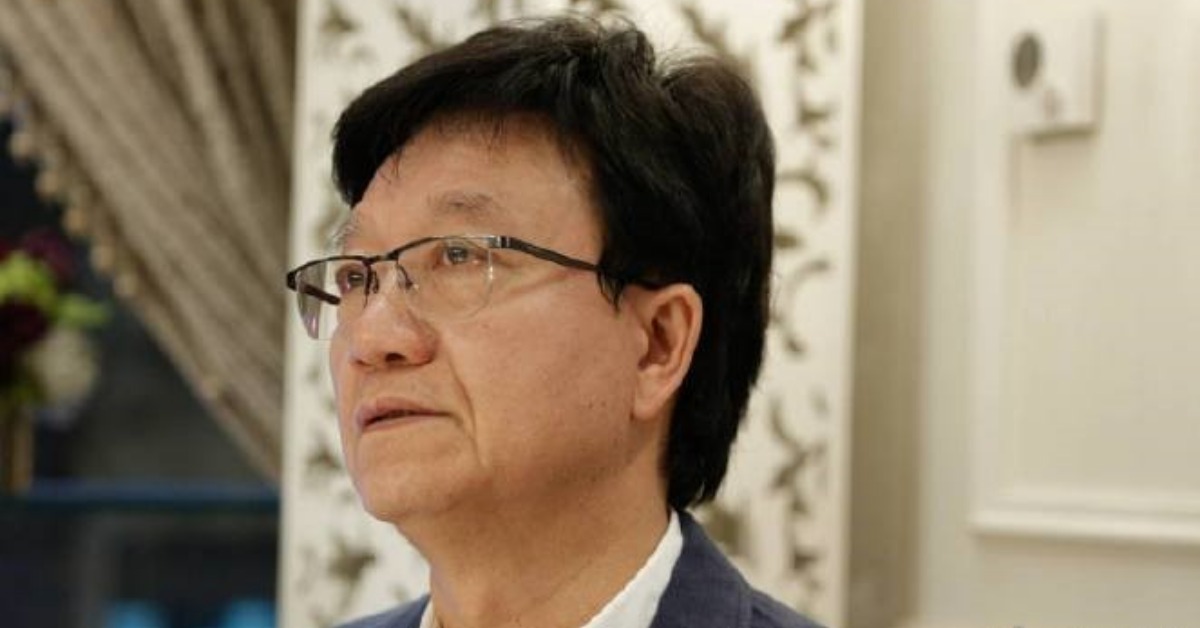 香港資深電視人「材叔」梁材遠。（圖／翻攝自微博）
