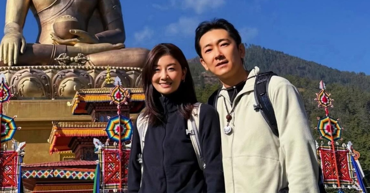 朱芷瑩宣佈懷孕，與施名帥喜迎第一胎孩子。（圖／翻攝自朱芷瑩Instagram）