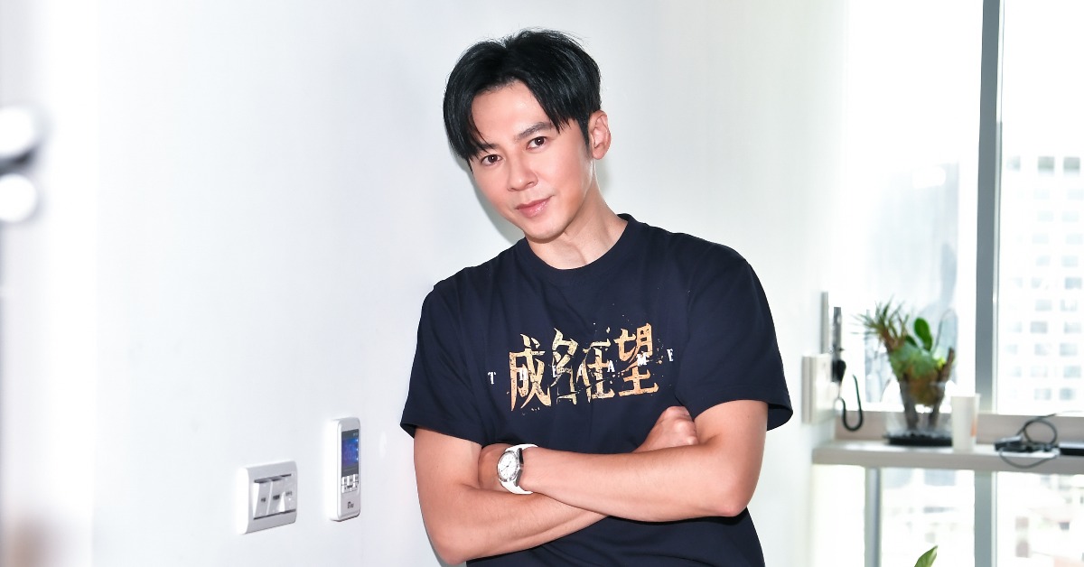 李國毅飾演不得志但堅守正道的刑警「陳志偉」。（圖／記者盧禕祺攝）