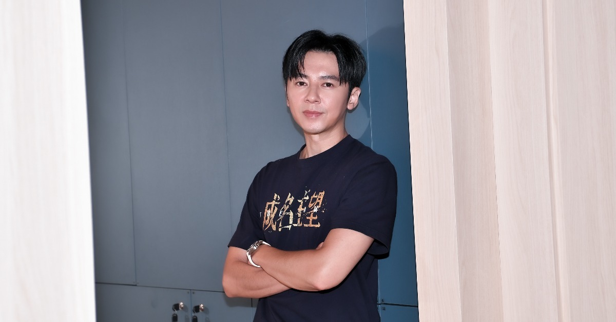李國毅飾演不得志但堅守正道的刑警「陳志偉」。（圖／記者盧禕祺攝）