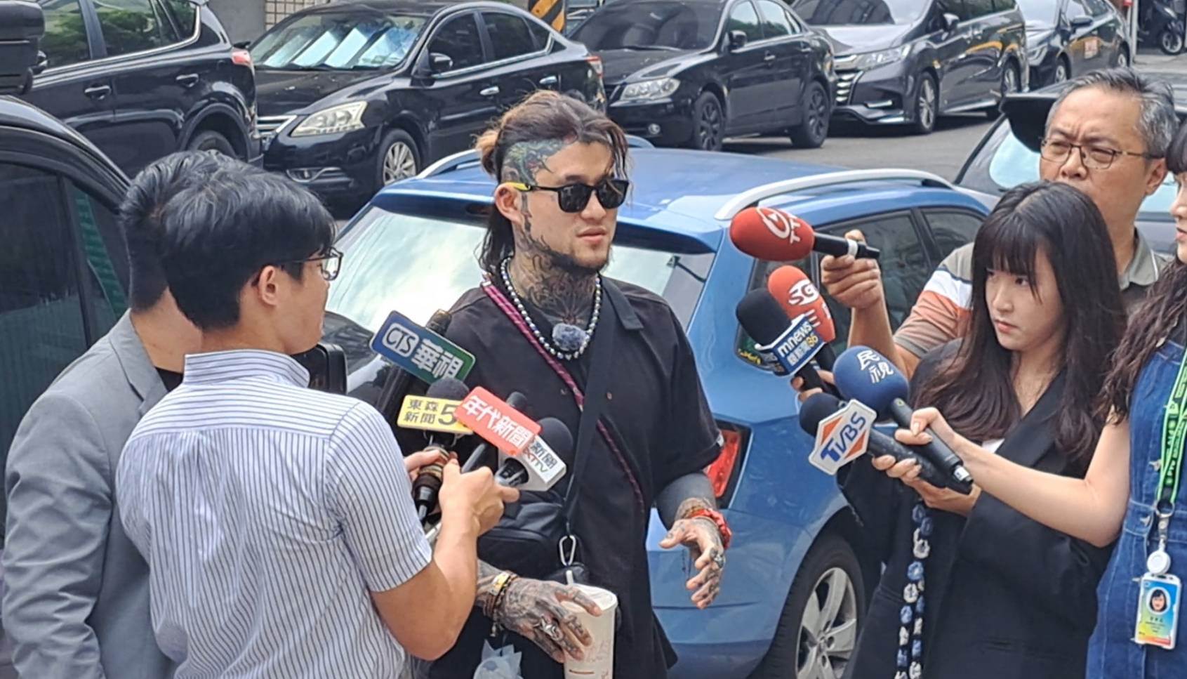 孫安佐前經紀人也宣布「雙方目前已終止經紀關係」。（圖／東森新聞）