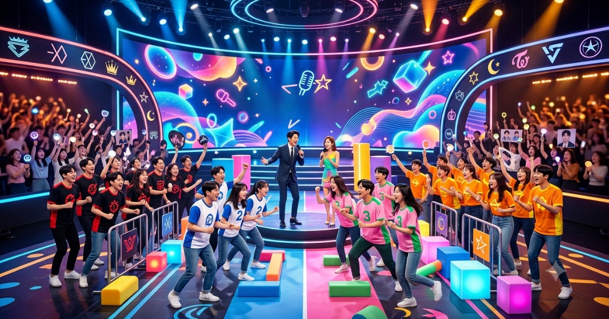 BIGBANG、EXO、TWICE、SEVENTEEN等10組韓團粉絲參與挑戰，考驗粉絲平時追星累積的各項能力。（示意圖／AI生成）