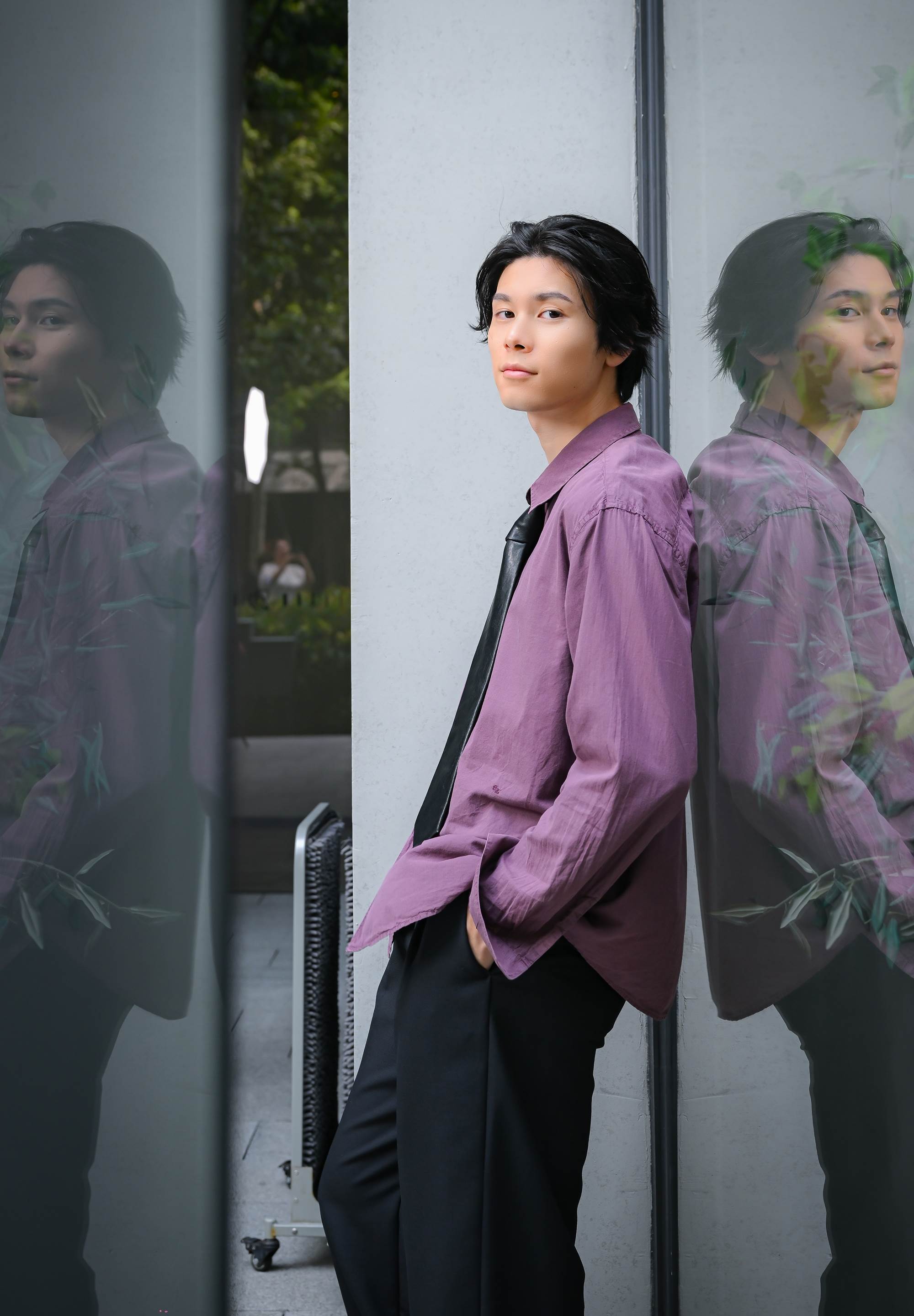 日本男星萩原利久曾推薦失戀的粉絲看200遍《美麗的他》，笑說：「追劇心情會變好」。（圖／重星音樂娛樂提供）