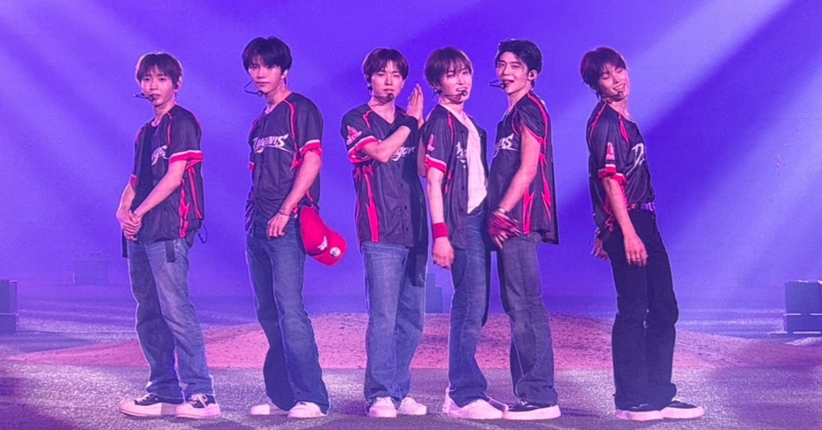 男團NCT WISH現身臺北大巨蛋擔任「新光亞洲音樂祭」第二天的壓軸表演嘉賓。（圖／記者楊雅芸攝）