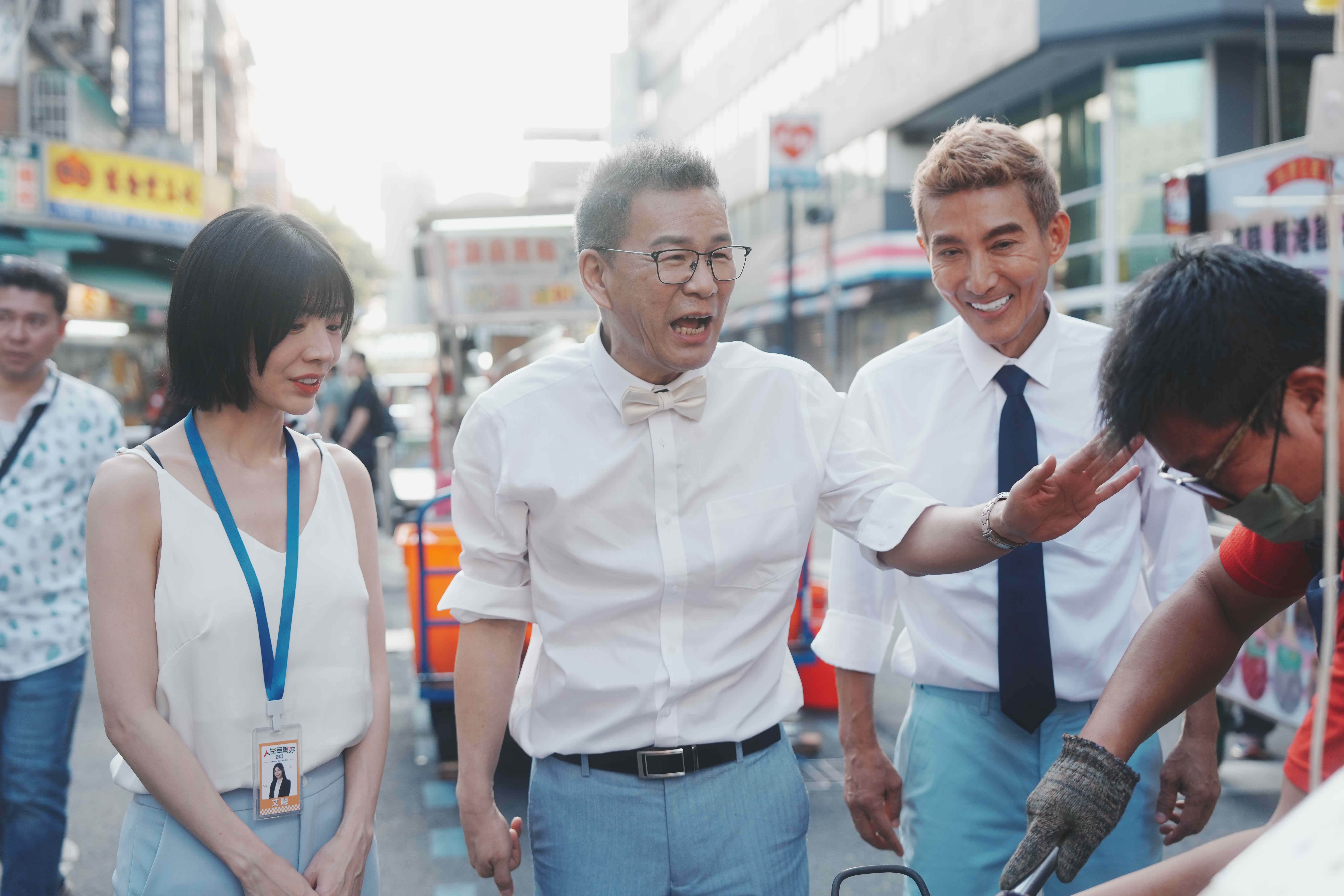 沈玉琳夢見白髮翁比手勢，竟是預言收視突破0.6。（圖／東森綜合台提供）