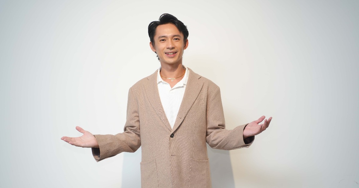 《轉角那間心藥局》劇中洪毓璟飾演思覺失調症患者周標。（圖／大愛）