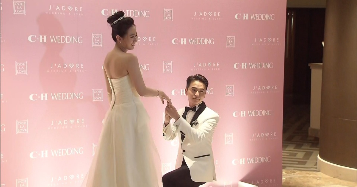 方志友11年前和楊銘威奉子成婚。（圖／東森新聞）