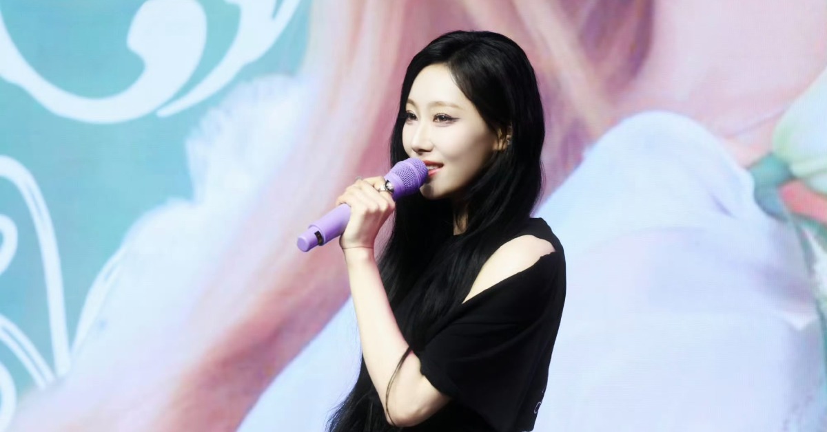 南韓女團Dreamcatcher中國成員韓東（HANDONG）。（圖／週末娛樂提供）