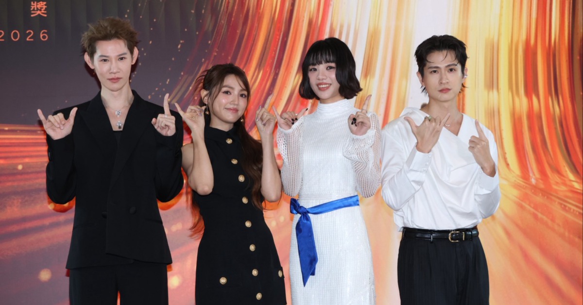 金鐘61星光大道主持人首度公開合體亮相。（圖／東森娛樂）