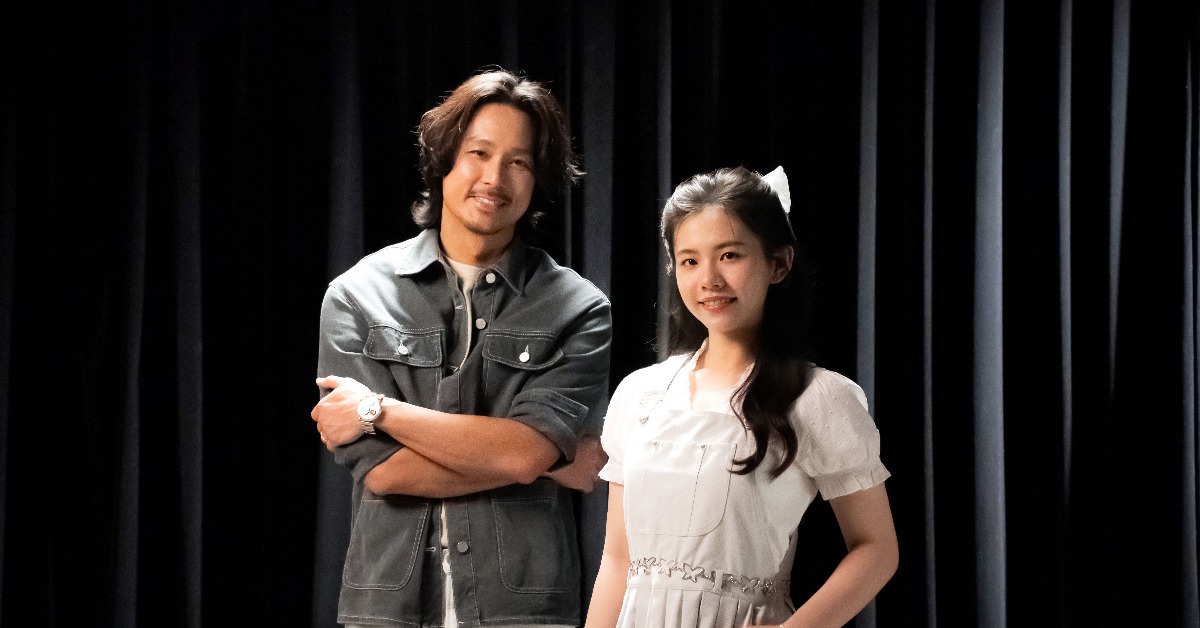 陳邦鋆（左）、羅晨恩任勞動影像嘉年華「故事好友」。（圖／電影戲劇業職業工會）