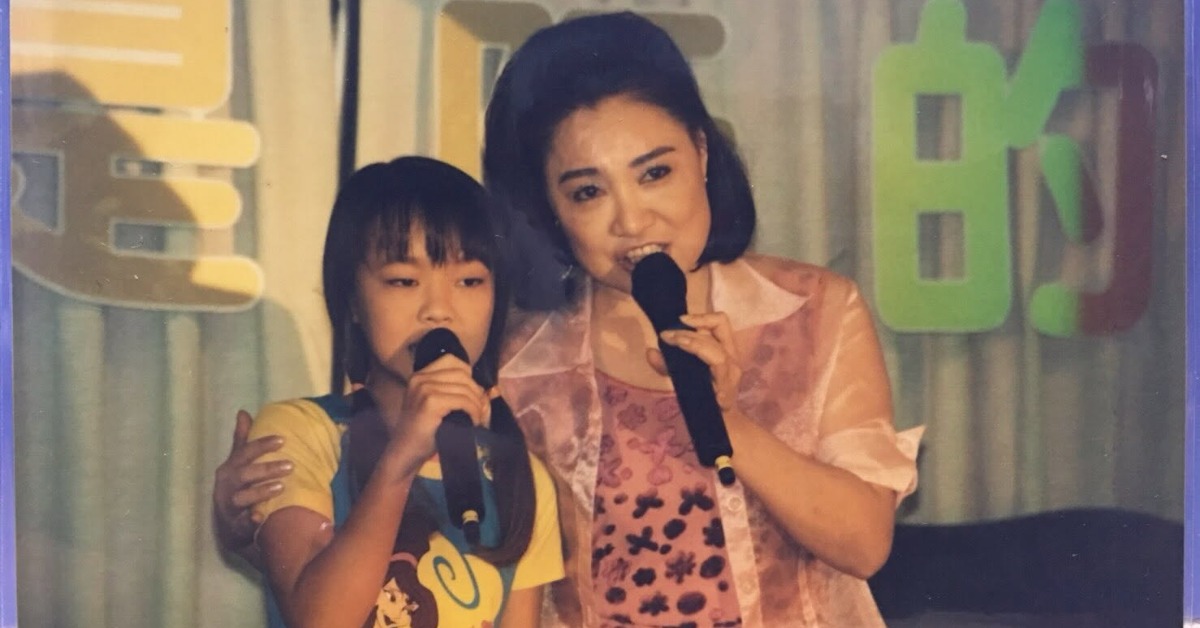 陳盈潔生前十分疼愛乾女兒張艾莉。（圖／翻攝自張艾莉臉書）