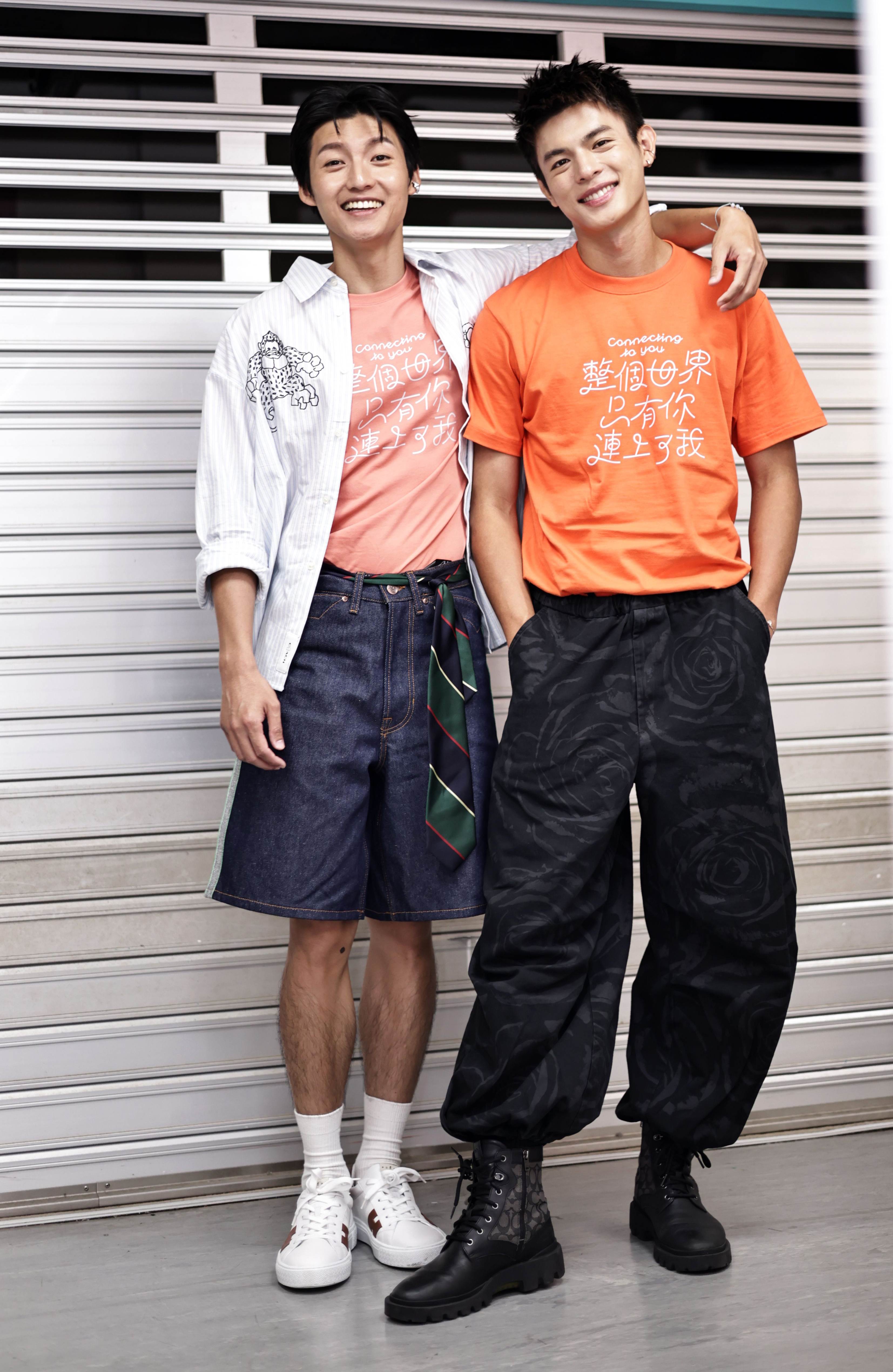 邱以太（右）、劉育仁都曾下廚、手寫卡片給另一半。（圖／東森娛樂）