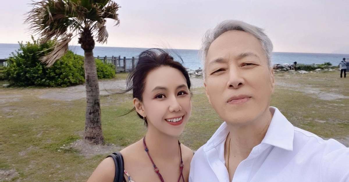 姜厚任近日認愛小24歲女友童芯。（圖／翻攝自童芯臉書）