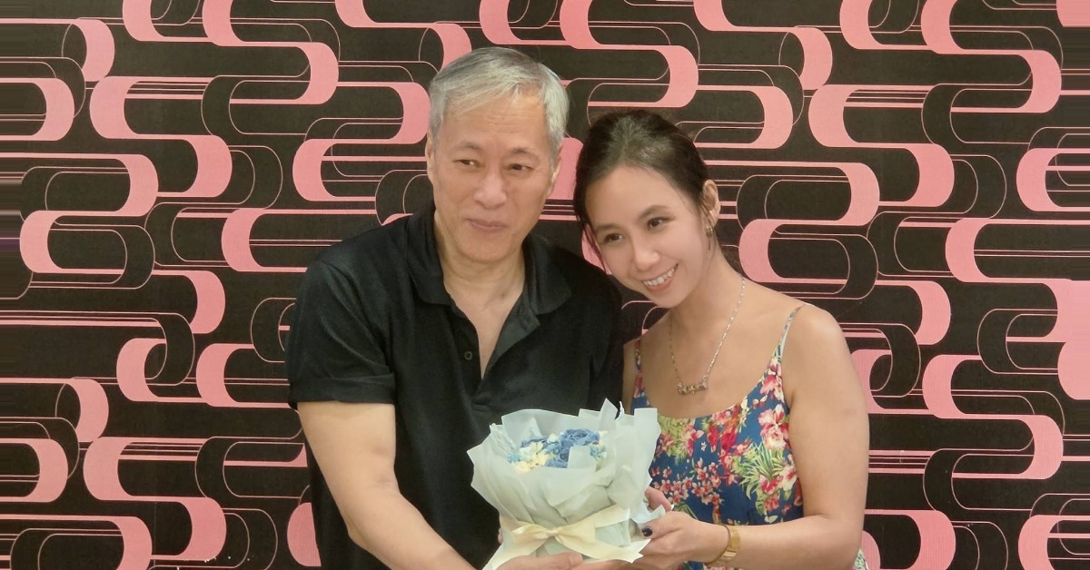 姜厚任近日認愛小24歲女友童芯。（圖／翻攝自童芯臉書）