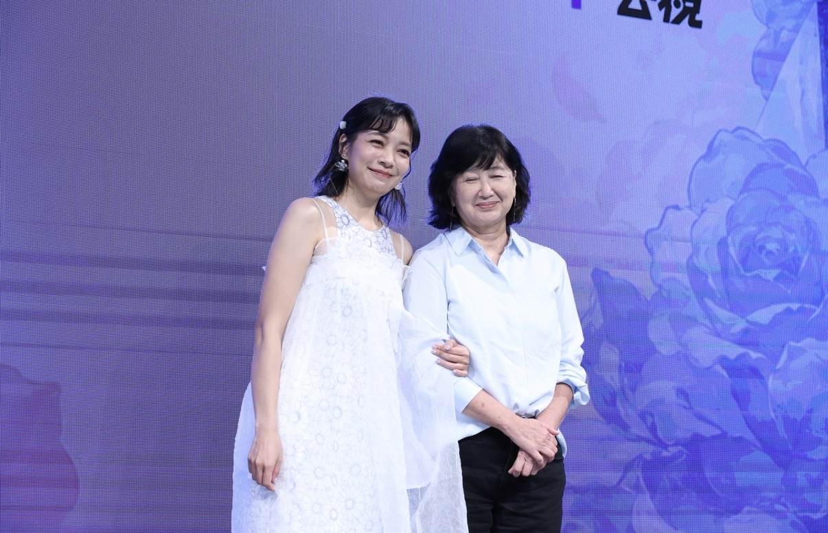 林雨宣與蘇明明在劇中飾演母女。（圖／東森娛樂）