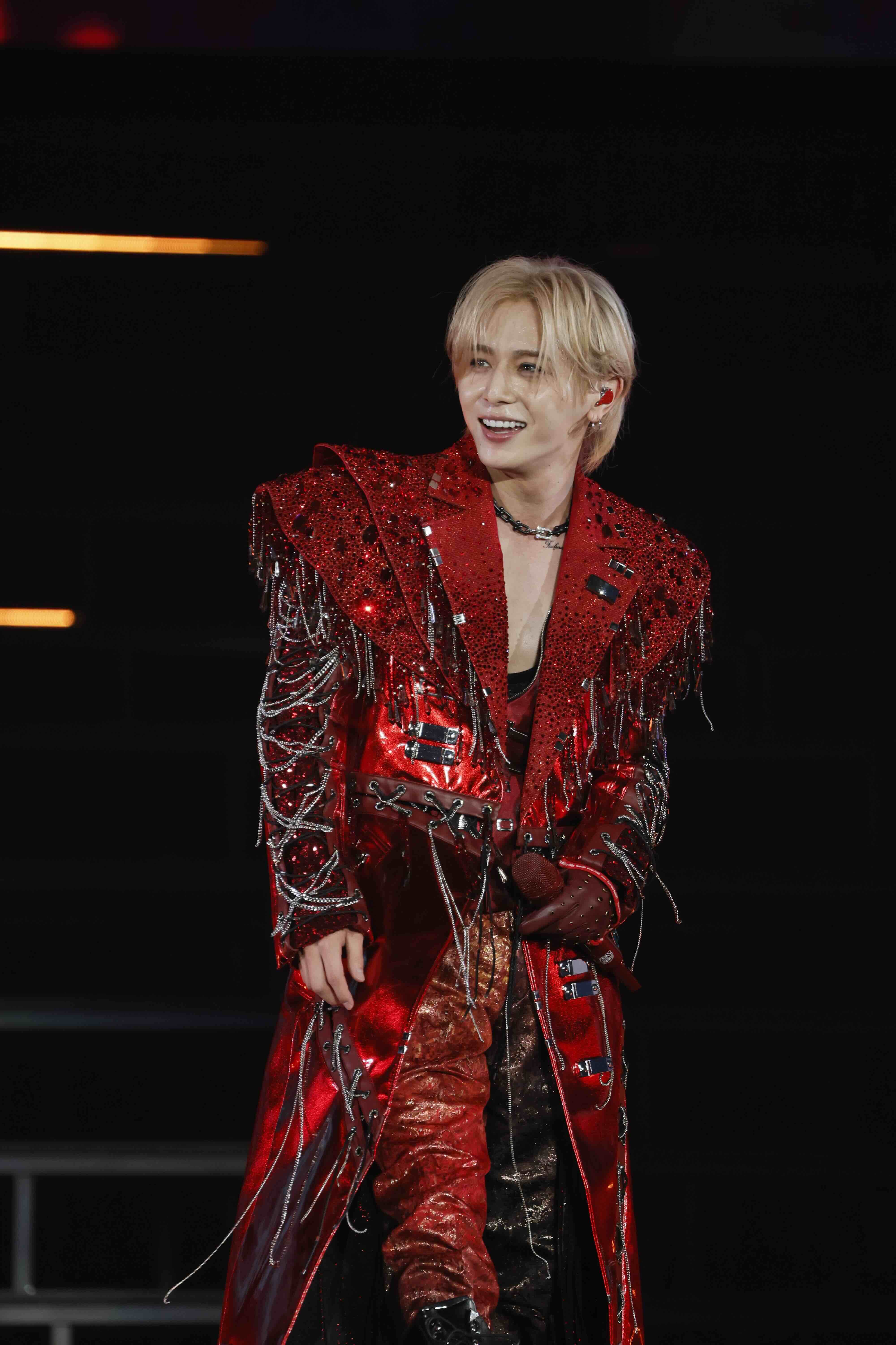 日本星達拓娛樂人氣團體「Hey! Say! JUMP」成員山田涼介舉辦巨蛋巡演。（圖／大鴻藝術 BIG ART提供）