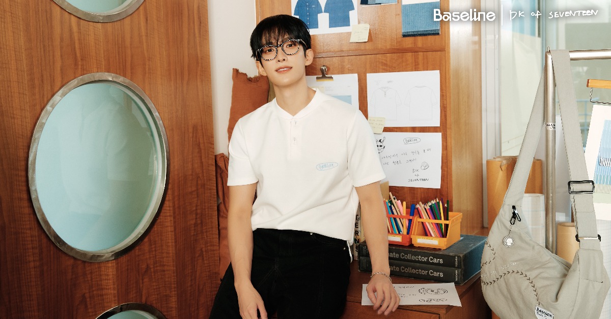 Baseline品牌邀請SEVENTEEN DK擔任品牌代言人。（圖／Brothers Space提供）