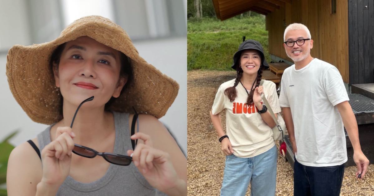 阿嬌二婚後，重新找到幸福。（圖／翻攝自阿嬌臉書）