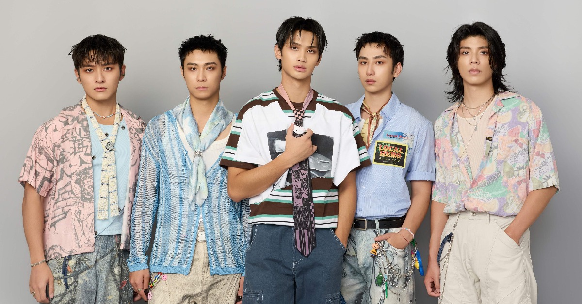 FEniX五帥全員歸隊，退伍後首場專場來了（左起：李承隆﹑MAX、夏浦洋、曹家齊、陳峻廷）。（圖／華納音樂提供）