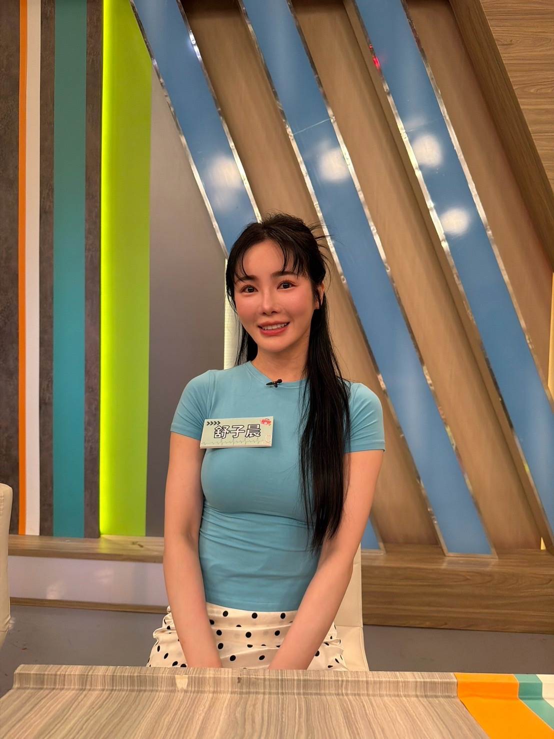 舒子晨分享異味經驗。（圖／民視提供）