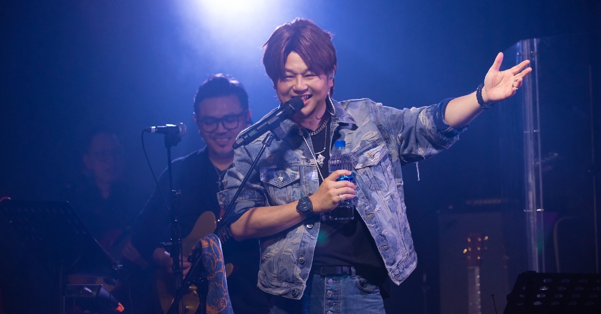 蘇震洋舉辦《做自己的光》LIVE SHOW。（圖／綵星娛樂提供）