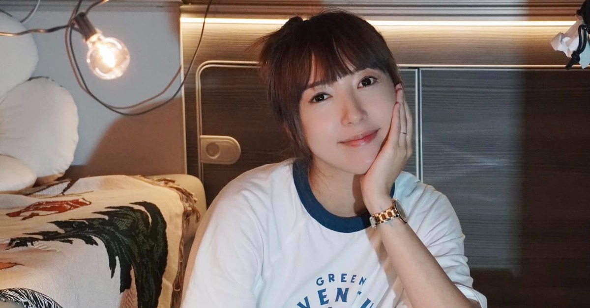 女星蔡頤榛（舊藝名：五熊、本名：蔡宜臻）捲潑油事件，業配廠商也受影響。（圖／翻攝自蔡頤榛 臉書）