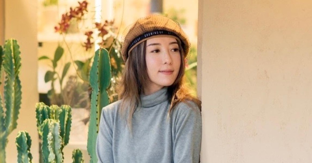 女星蔡頤榛（舊藝名：五熊、本名：蔡宜臻）涉嫌對日本國寶潑油。（圖／翻攝自蔡頤榛 臉書）