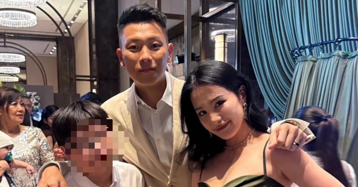 呆寶靜曾帶著兒子與頑童瘦子合照。（圖／翻攝自呆寶靜IG）
