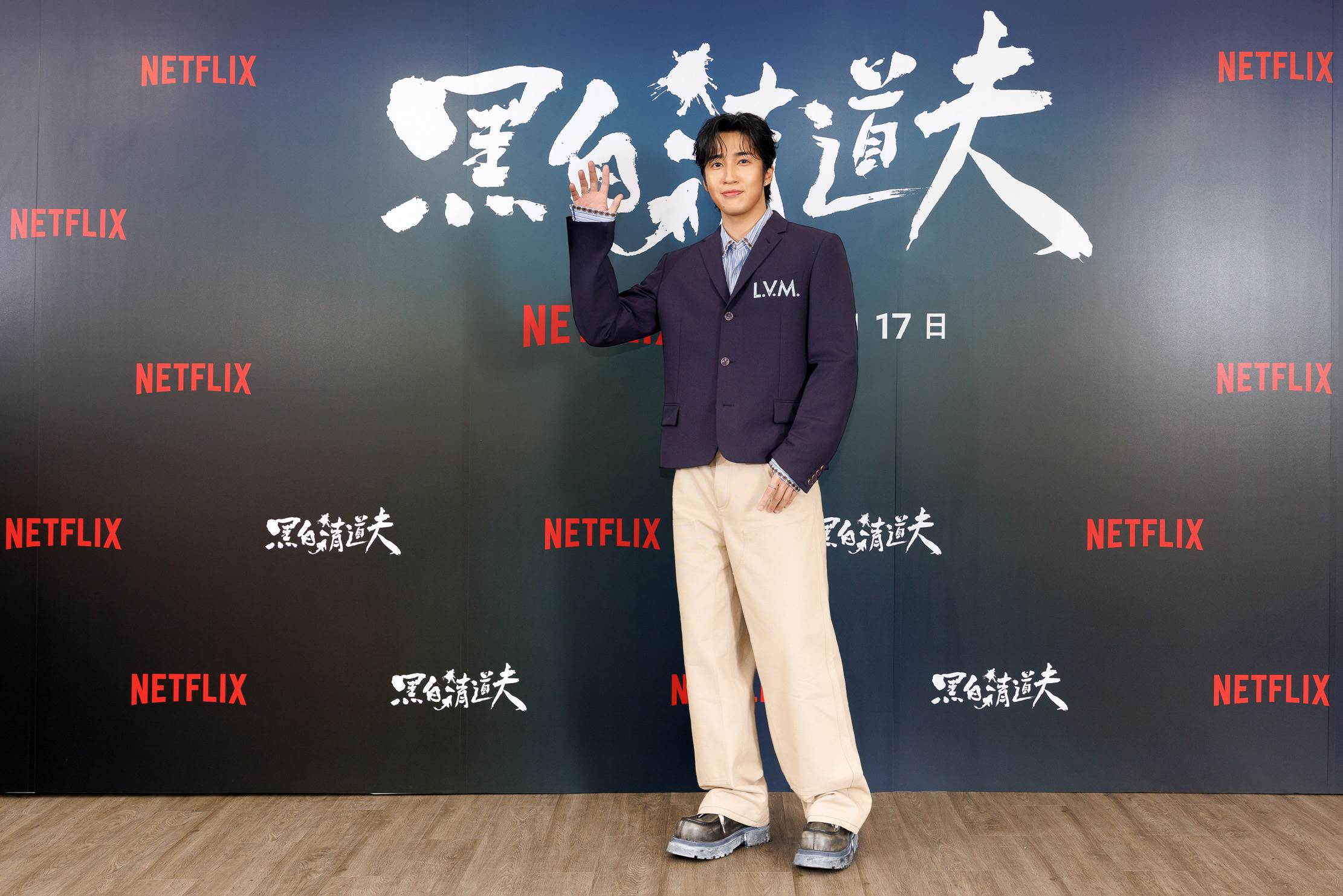 婁峻碩帶傷苦練動作戲克服身體挑戰。（圖／Netflix）