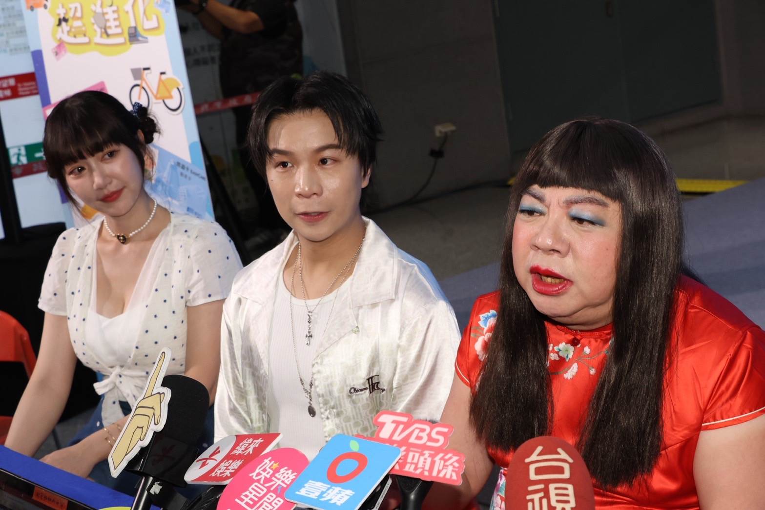 派翠克回應五熊爭議。（圖／東森娛樂）