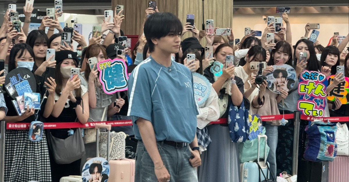 日本人氣男星中島健人時隔不到1年再度來台。（圖／記者楊雅芸攝）