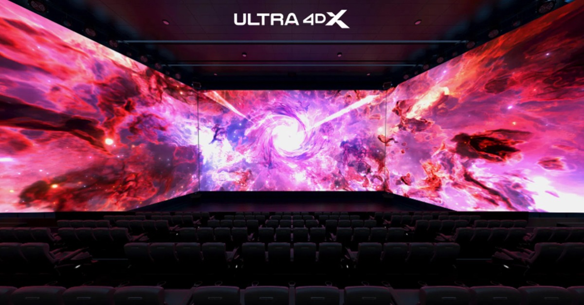 全台最新型的Ultra 4DX影廳。（圖／威秀）