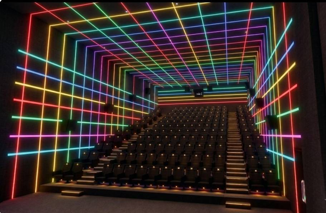 LED Screen光感應影廳由威秀影城獨家開發。（圖／威秀）