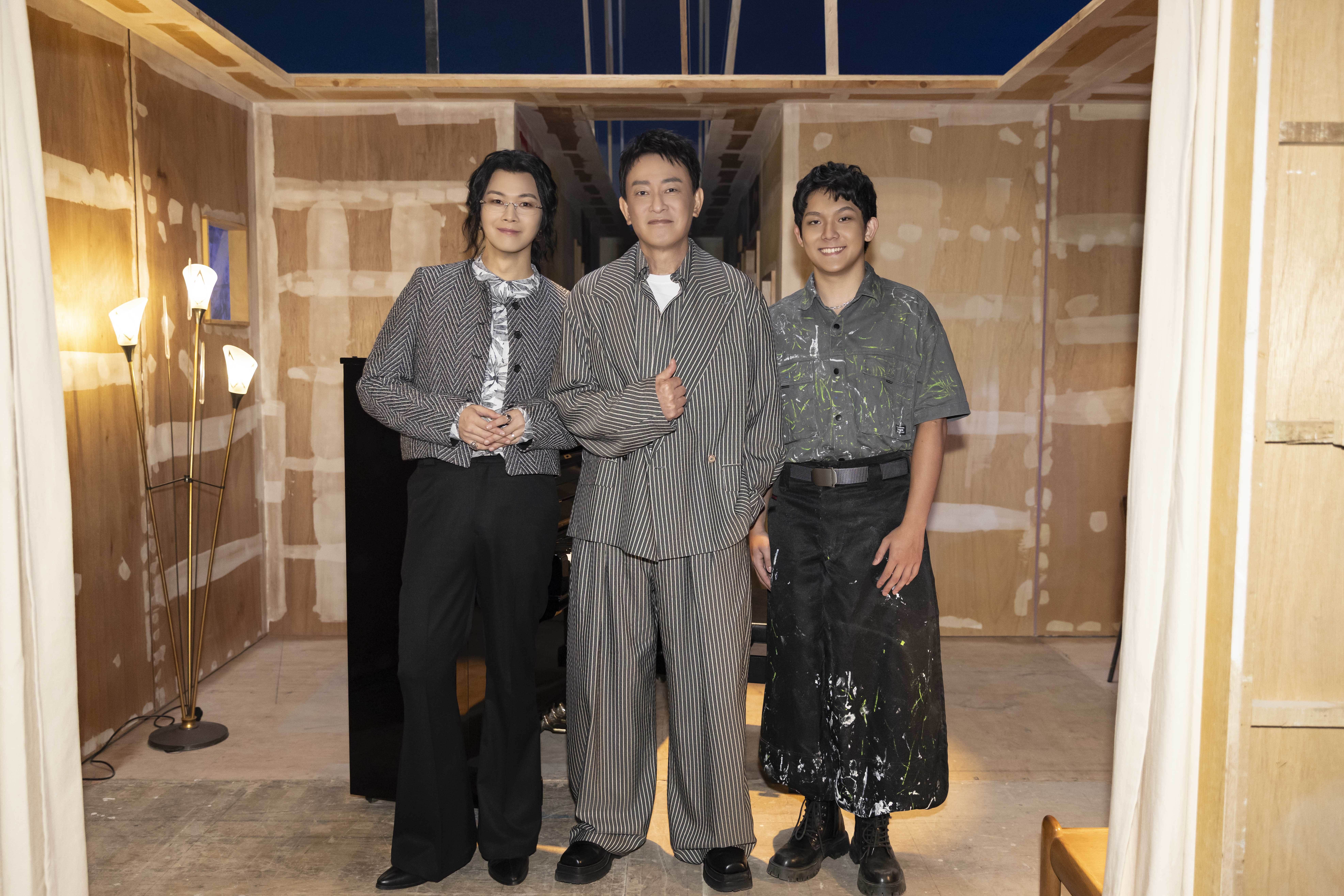 AcQUA源少年成員毓家（右）特別參與演出〈鹹酸苦汫〉MV。（圖／相信音樂提供）