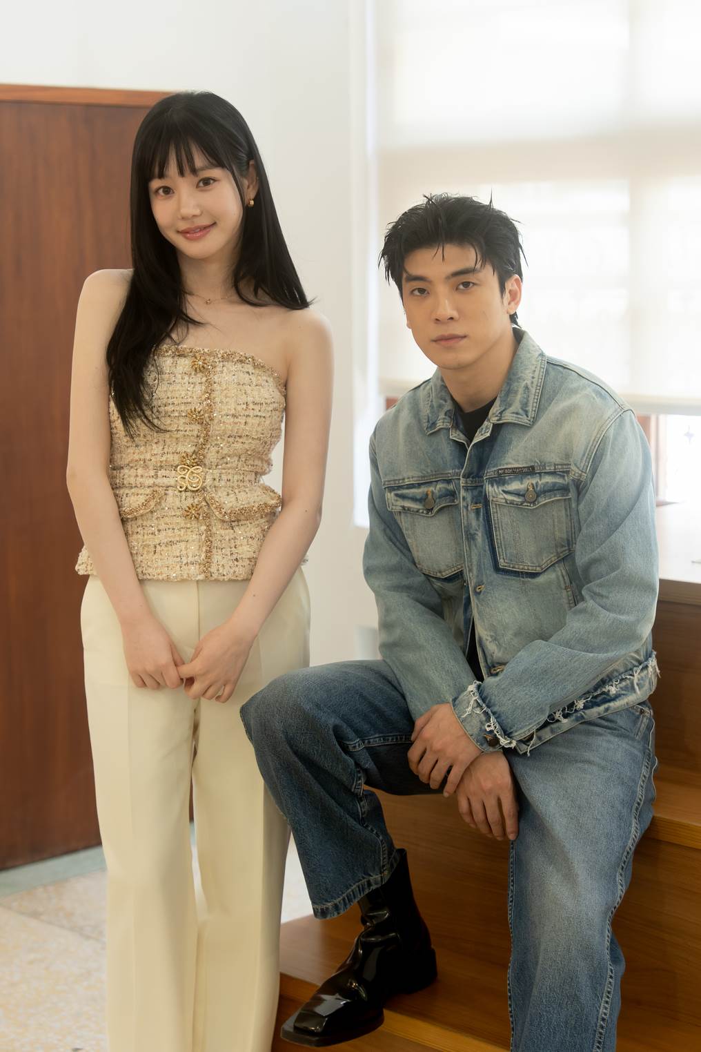李侑菲透露初見林哲熹印象。（圖／公視台語台提供）