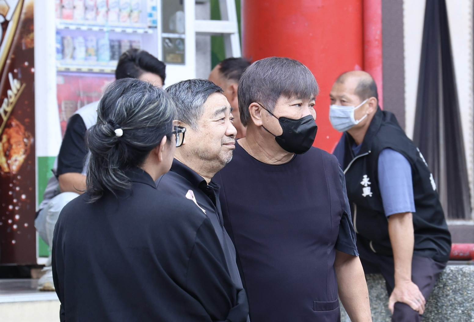 胡瓜悲憶與陳盈潔的最後一面。（圖／東森娛樂）