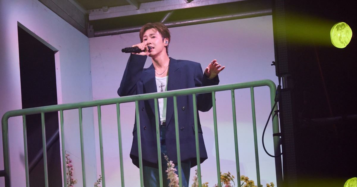 東方神起允浩睽違2年來台開唱。（圖／SM ENTERTAINMENT提供）