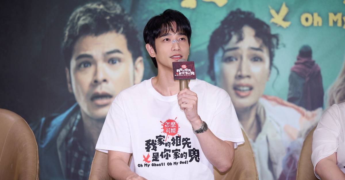 劉以豪撞傷鼻樑。（圖／華映）
