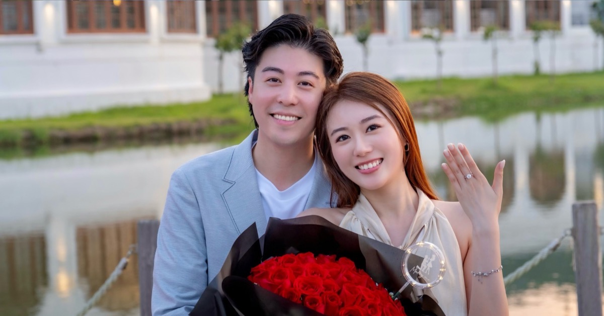王菲和張子丰宣布求婚成功好消息。（圖／翻攝自 王菲IG） 