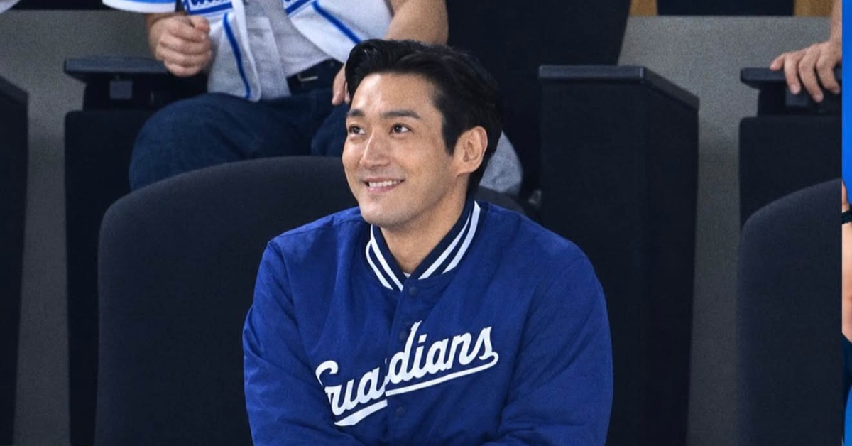 韓流天團Super Junior成員崔始源受邀到大巨蛋開球和演出。（圖／翻攝自始源 Threads）