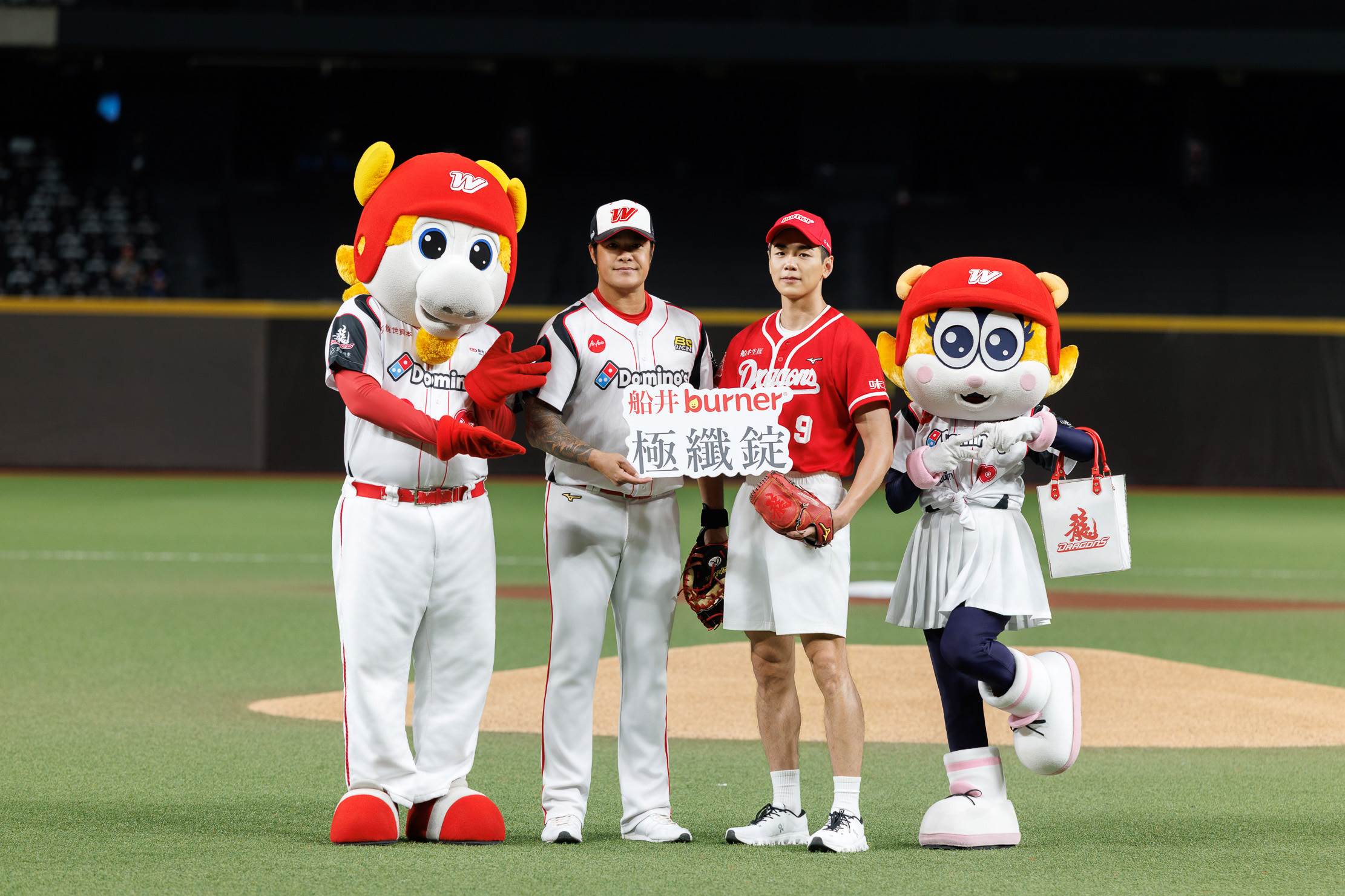 林智勝（左）和禾浩辰。（圖／船井生醫）