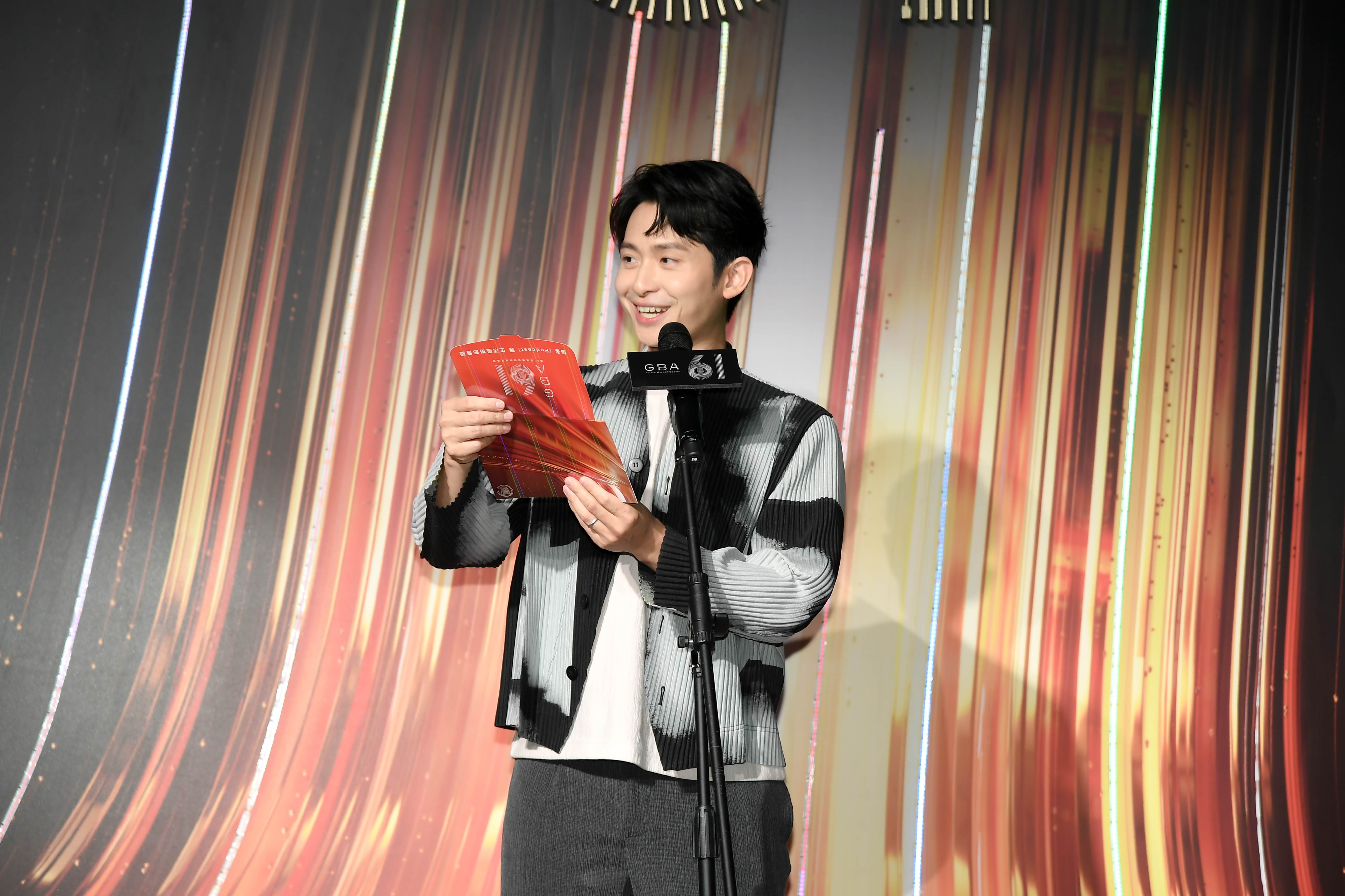 博恩擔任本屆揭獎嘉賓，同時再度入圍生活風格節目獎。（圖／三立提供）