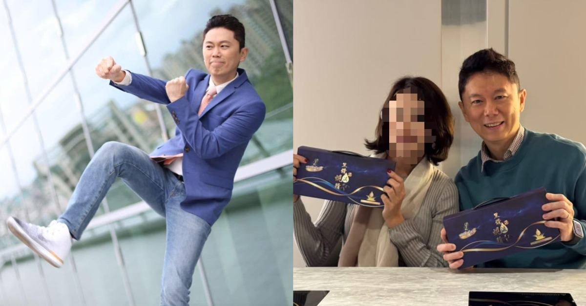 王人瑞愛妻形象破滅，妻子證實打離婚官司。（圖／翻攝自王人瑞臉書）
