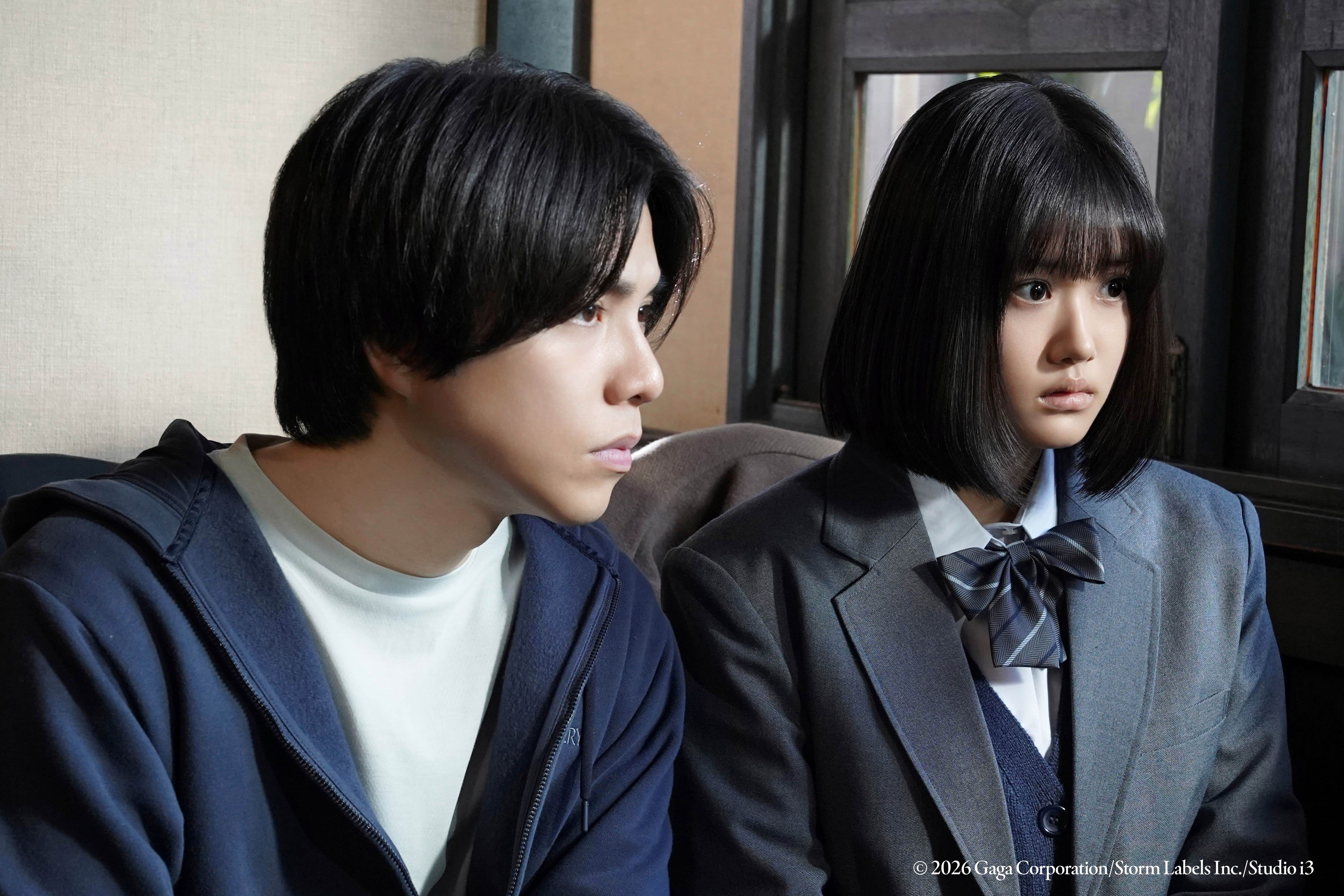 《5秒生成完美犯罪》重岡大毅與原菜乃華首度合作就展現絕佳的默契。（圖／原創娛樂提供）