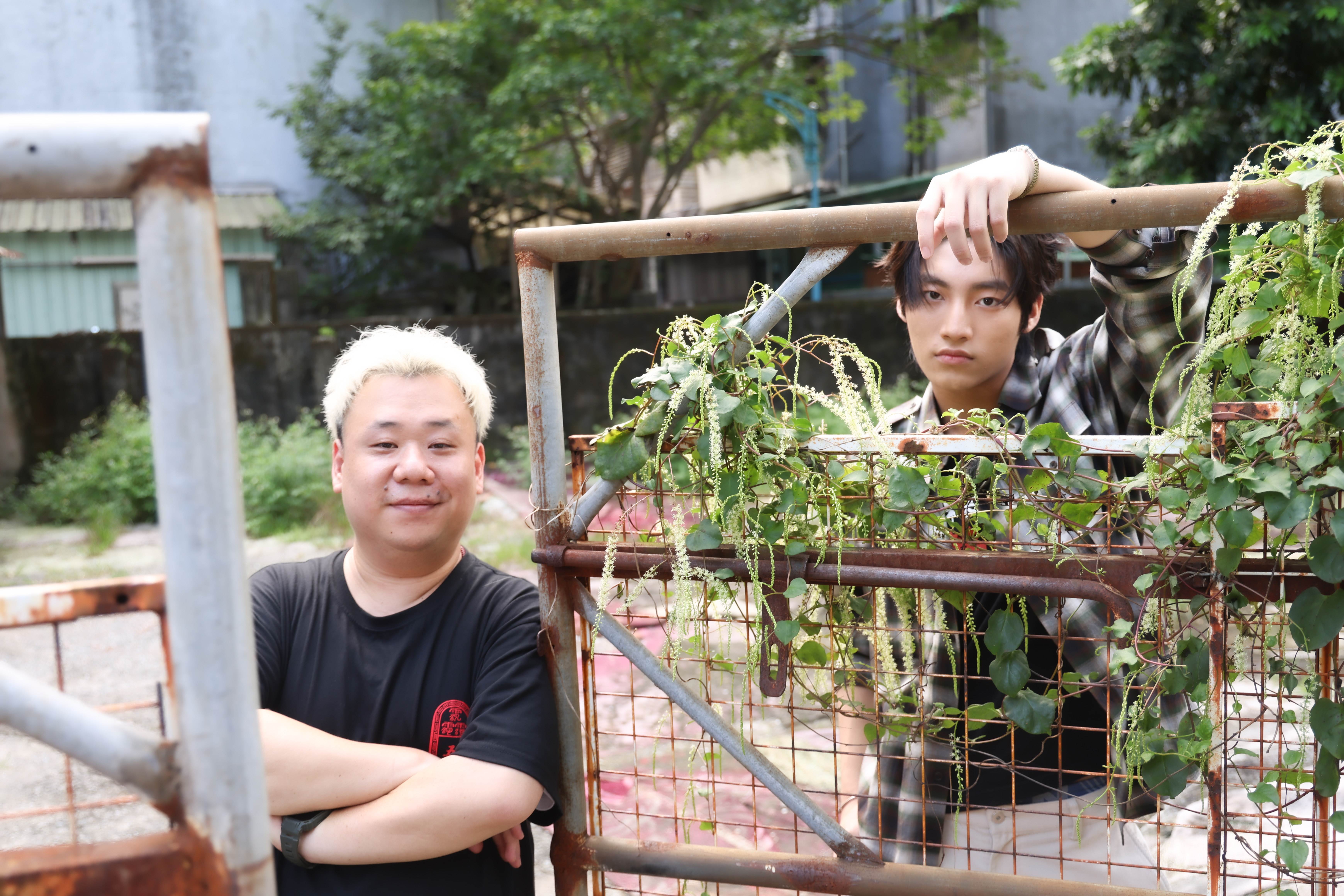 劉國劭、<a href='https://ent.ebc.net.tw/search/tags/胡語恆/' target='_blank'>胡語恆</a>片中成為師兄弟。（圖／東森娛樂）