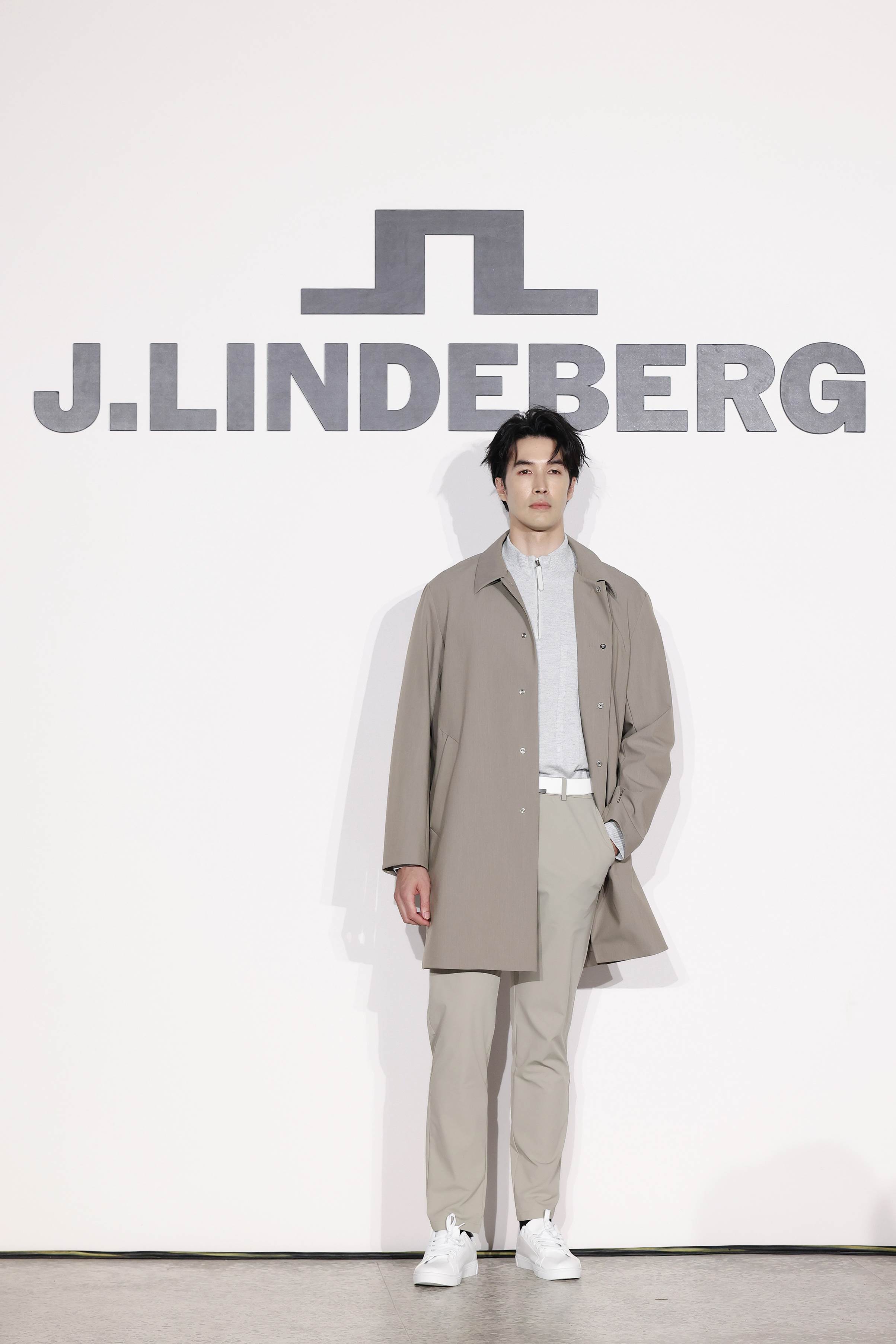 錦榮出席時尚品牌活動。（圖／J.Lindeberg提供）