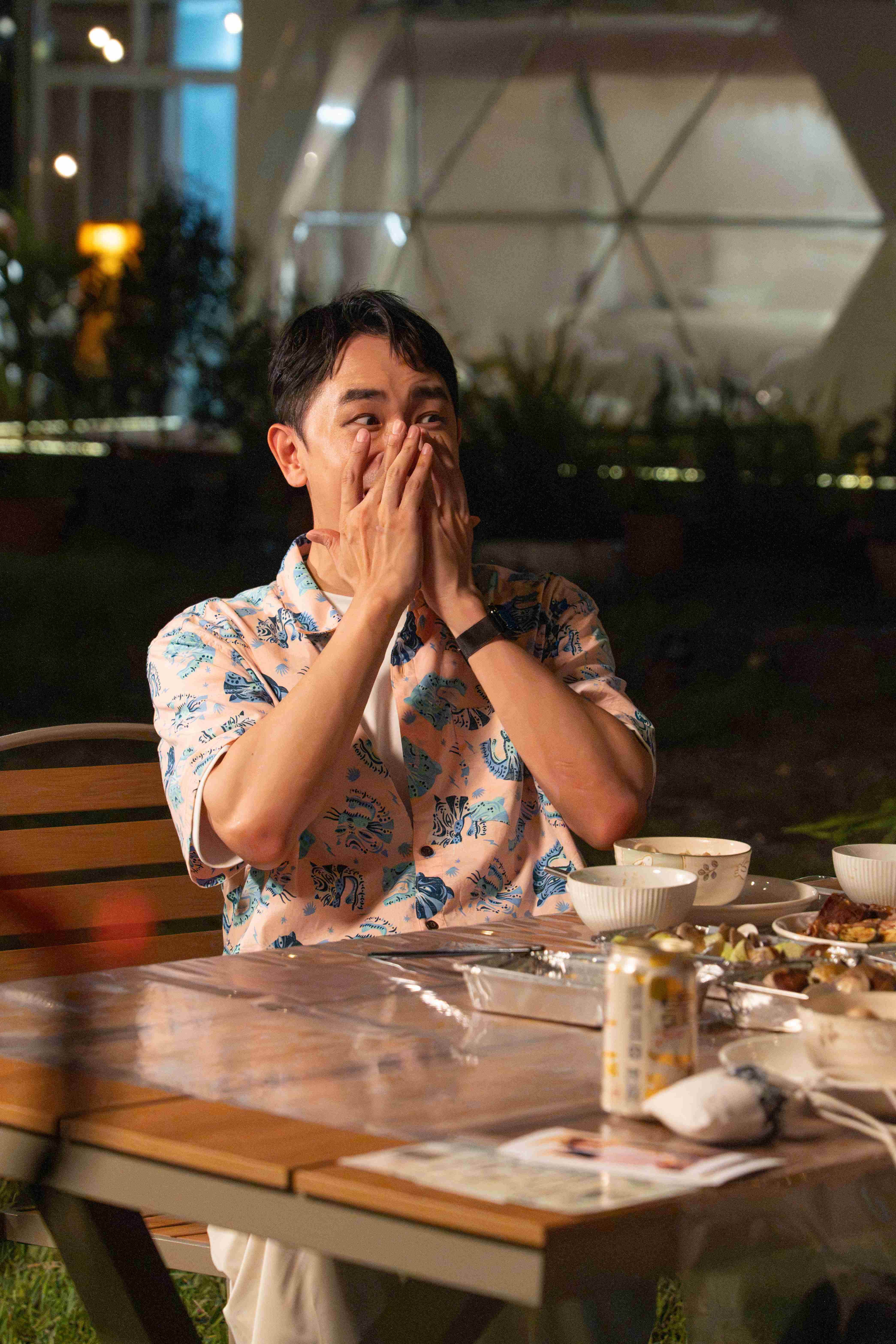 陳謙文談13歲父喪淚崩，成為歌手感謝母親、懷念父親。（圖／東森綜合台提供）