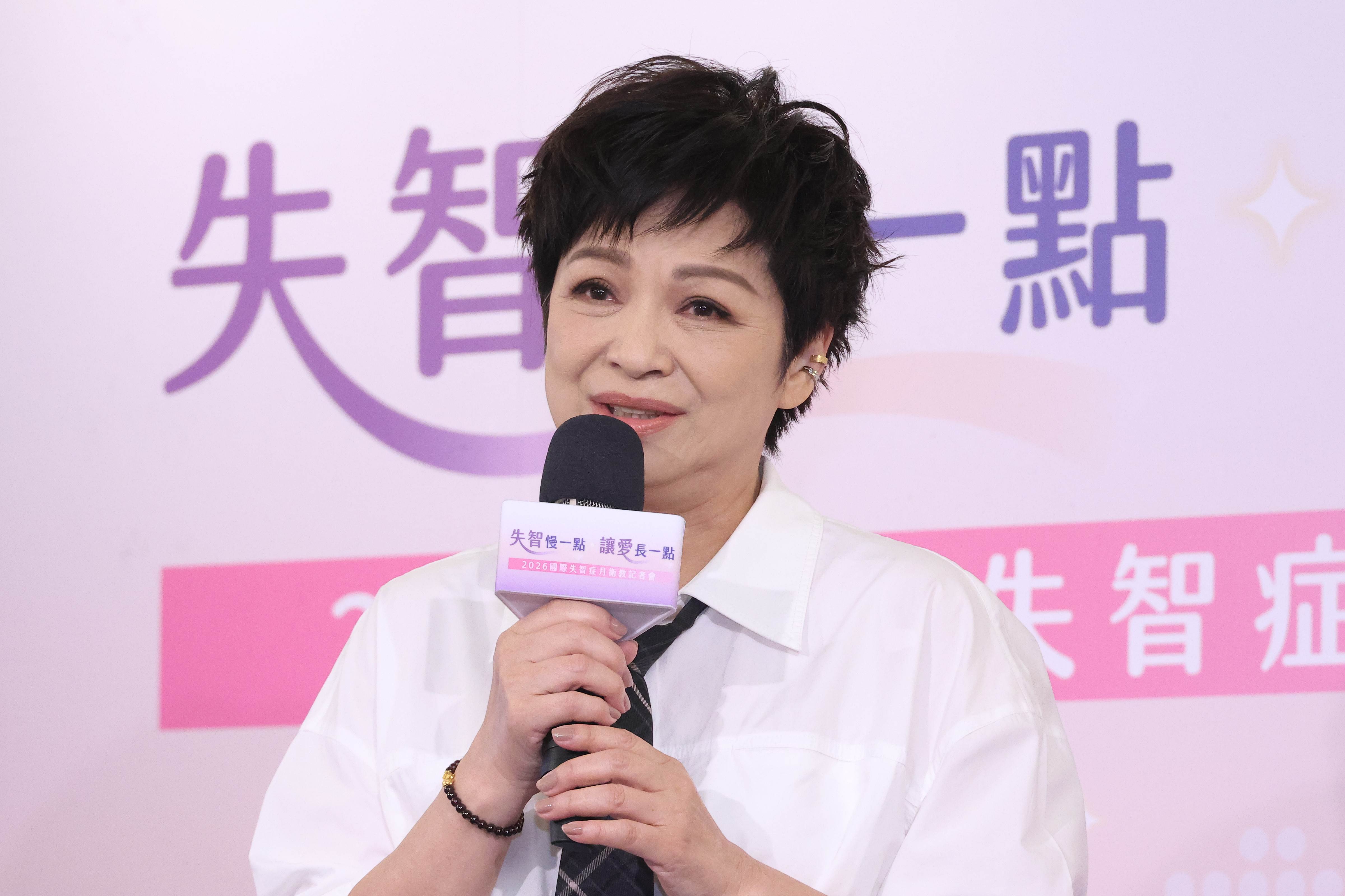 楊貴媚分享長照家庭困境。（圖／東森娛樂）